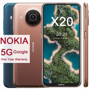 Nokia X20 5G 128GB LTE entsperrt Android Global Fingerprint Smartphone neu versiegelt - Bild 1 von 17