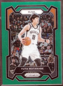 2023-24 Panini Prizm Prizms Green #285 Yuta Watanabe - Picture 1 of 3