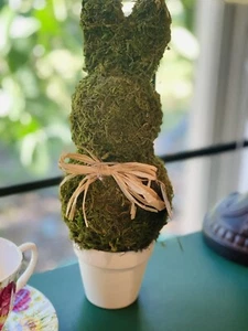 Easter Bunny Topiary from Rabbit Hill Farm NWT! - Picture 1 of 5
