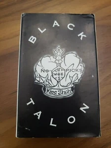 BLACK TALON NO PICKS Cassette Tape hip hop RARE 1998 KING SHAH - Picture 1 of 10