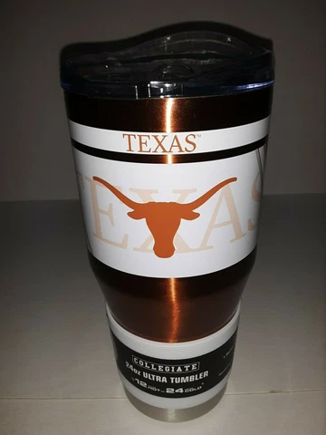 Texas Longhorns NCAA 24 oz  Travel Tumbler by Boelter Cover