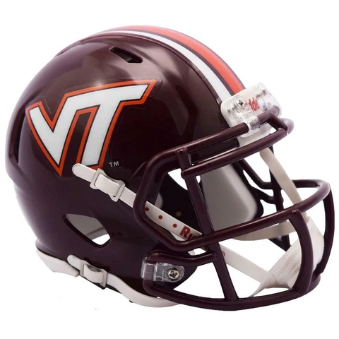 Virginia Tech Hokies Riddell Speed Mini Football Helmet Cover