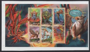 Australia 2011 Mythical Creatures 3D Imperforate Mini Sheet MUH - Picture 1 of 1