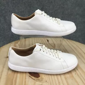 Cole Haan Shoes Womens 10 B Grand Crosscourt Sneakers White Lace Up Low W27393 - Picture 1 of 16