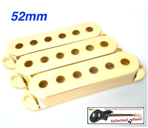 NEW COVERS STRAT 52mm GOLD pour  guitare stratocaster - Picture 1 of 1