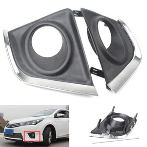 Front Stoßstange Nebelscheinwerfer Lampe Abdeckung für TOYOTA COROLLA EU 2014-16 - Bild 1 von 9