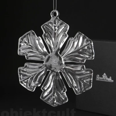 Rosenthal Solitaire Eiskristall Ice-Crystal Anhänger Weihnachtsbaum Motiv 1 OVP - Bild 1 von 3