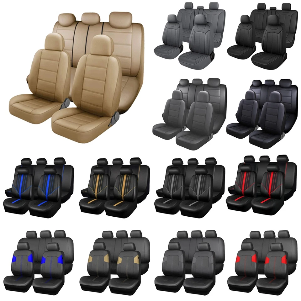 For Buick Encore GX LaCrosse Seat Cover 5-Seats Full Set Front Rear PVC Leather - Изображение 1 из 4