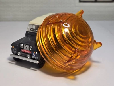 Land Rover Series Amber Orange Military 600868 Screw Fitting Lens Polycarb RAF - Image 1 of 3