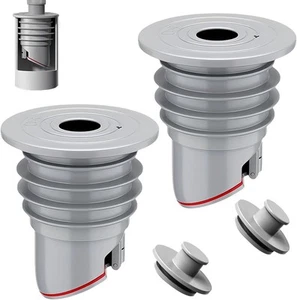 Washing Machine Drain Hose Seal, Anti-Odor Floor Drain Plug Sewer Pipe Seal R... - Picture 1 of 6