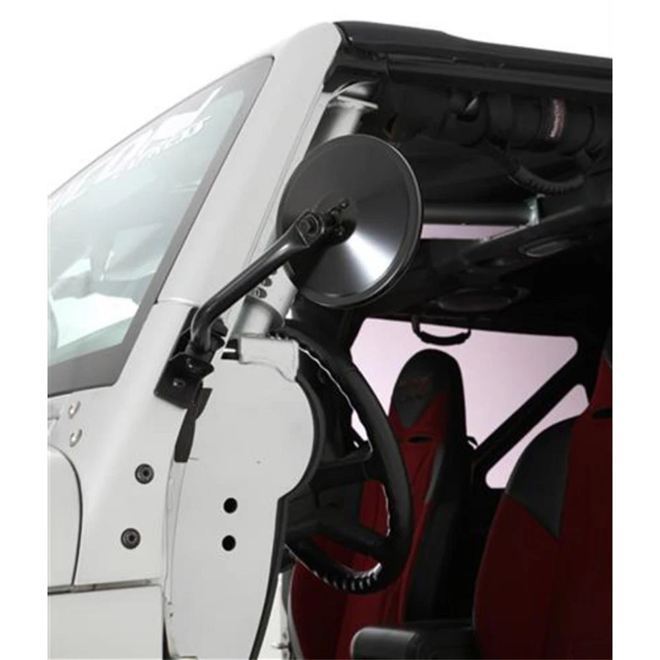 Kit de espejo lateral Smittybilt 7618 para Wrangler 97-18 (JK) Wrangler (TJ) Foto 1 de 4