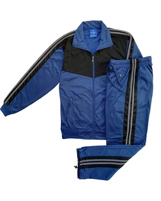 Chándal activo Essentials para hombre Pantalones de chándal completos y chaqueta de chándal Foto 1 de 4