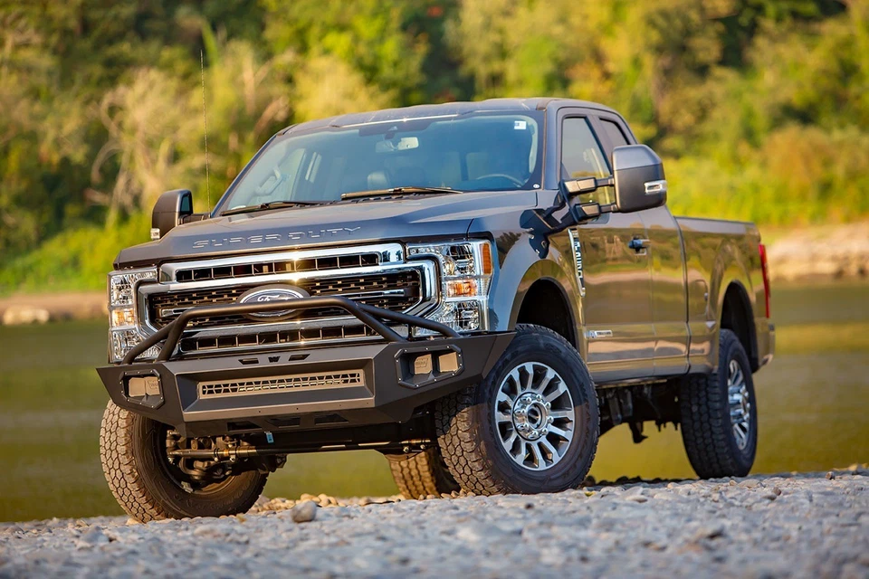 Warn 107290 Ascent XP Front Bumper For Ford Super Duty - Image 1 of 3