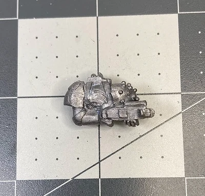 Vintage 40K Rogue Trader SPACE MARINE BIKER TORSO missing head GW metal OOP BE25 - Image 1 of 2