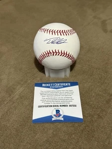 Tim Elliott Signed Autographed Baseball Seattle Mariners Pitcher Beckett BAS - Picture 1 of 5