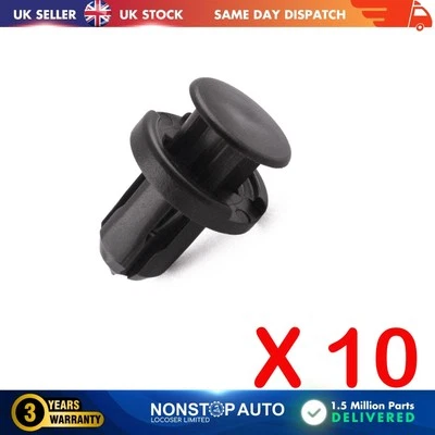 10X Trim Clips For INFINITI Fx G M Q30 Q50 Q60 Q70 QX30 QX70 01553-09241 - Image 1 of 4