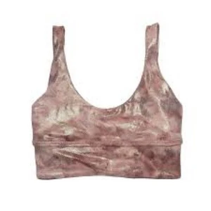 Lululemon Align Sujetador Yoga Reversible Metálico Brillante y Marrón Mujer’s Talla 8 - Imagen 1 de 10