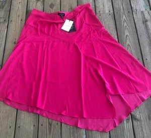 FLIRTY ASYMMETRISCHER ROCK Gr. 20 W Hottest Pink NEU Neu mit Etikett Seitenreißverschluss PFLEGELEICHT - Bild 1 von 3