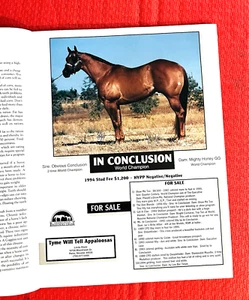 1994 APPALOOSA JOURNAL News, Vintage Magazine - IN CONCLUSION - BAR SUPREME + - Picture 1 of 18