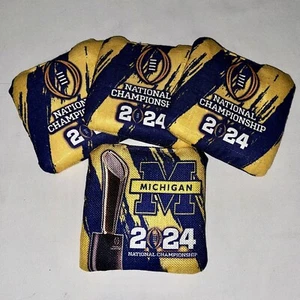 MICHIGAN - NATIONAL CHAMP 2024  - Pro Cornhole Bags - Picture 1 of 1