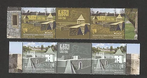 BOSNIA-SERBIA-MNH** TIRA-EUROPA CEPT-CASTILLOS-FORTALEZA-2017. - Imagen 1 de 2