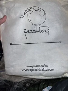 Peach Leaf 2-in-1 Convertible 6lb Weighted Lap Pad Blanket Pillow Gray Velour - Imagen 1 de 24