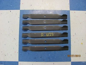 6 USA made blade for 42" poulan craftsman husqvarna 127843 131323 138498 138971 - Picture 1 of 1