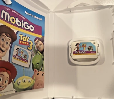 VTech MobiGo Software: Toy Story 3 (2010) - Educational Game Cartridge - Tested - Image 1 of 2