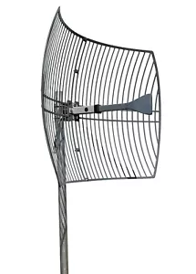 Grid Antenna Parabolic Dish 29dBi Wifi6 WIFI-7 C-Band, 2.4 3.5  5, 6GHz Ham - Picture 1 of 10