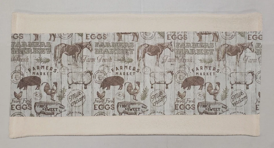 Alfombra de baño de terrycloth Farmers Market Foto 1 de 1