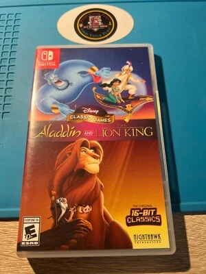 ¡ENVÍO GRATUITO! Juego Nintendo Switch - Juegos Clásicos Disney: Aladdin y El Rey León Foto 1 de 4