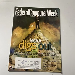 2009 14. September Federal Computer Week Magazin Nara gräbt aus (CP109) - Bild 1 von 3