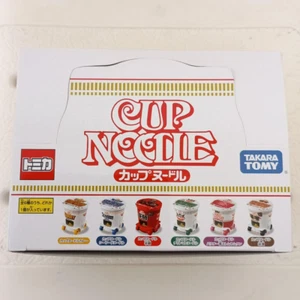 Dream Tomica Cup Noodles Collection Mini Car Total 6 Sets Box Japan TAKARA TOMY - Picture 1 of 6