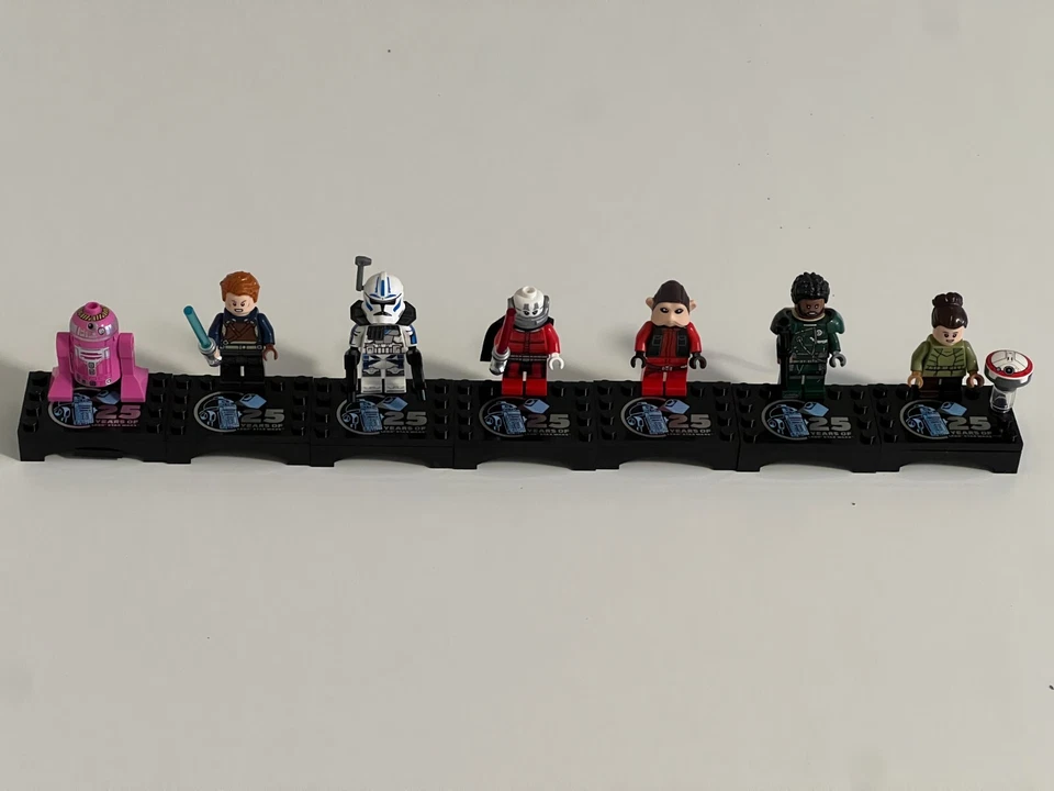 Lego Star Wars 25th Anniversary Minifigures - Complete Set Cal Saw Malak Nien QT - Image 1 of 1