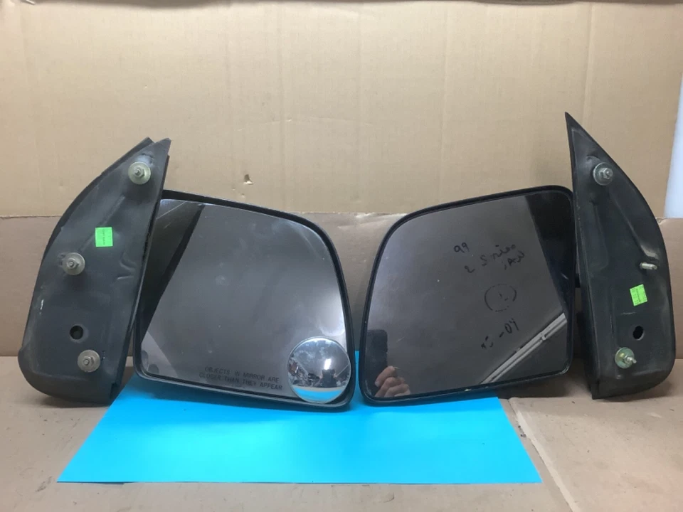 JUEGO DE PAR de espejos retrovisores plegables manuales tipo paleta para furgoneta Econoline serie E 92-07 Foto 1 de 3