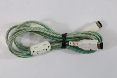 Nintendo Gameboy Pocket / Color Link Cable MGB-008 Clear Green Cord GBP GBC MA16 - Image 1 of 4