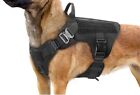 Tactical Dog Harness for Large Dogs, Heavy Duty Dog Harness with Handle