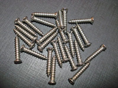 25 piezas para Plymouth Dodge #8 x 7/8" con #6 cabeza acero inoxidable adornos molduras tornillos  Foto 1 de 4