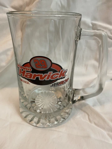 Nascar Kevin Harvick 29 Heavy Weight Beer Mug 6.5” Tall Cover