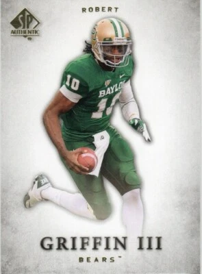 ROBERT GRIFFIN 2012 SP AUTHENTIC ROOKIE RC BAYLOR $1.99 ROOM - Image 1 of 2