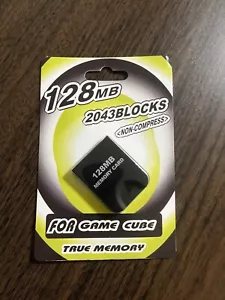 128MB Memory Card Stick for Nintendo Wii Gamecube Game Console NGC GC - Picture 1 of 1