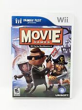 Family Fest Presents - Movie Games (Nintendo Wii, 2008) CIB Manual Tested
