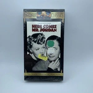 Here Comes Mr. Jordan (VHS, 1993, Remastered Closed Captioned) Factory Sealed - Picture 1 of 12