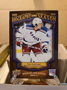 2009-10 Upper Deck Biography of a Season #BOS10 Michael Del Zotto Card - Picture 1 of 2