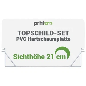 Topschild für DIN A1 ALU-KUNDENSTOPPER PLAKATSTÄNDER - Bild 1 von 1