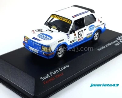 Seat Fura Chrono #87 F. Vélez montaje en Montseny 1983 1:43 Foto 1 de 4