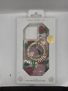 Rifle Paper Iphone 6.7 Pro 2022 Rose Garden Magsafe Ready - Photo 1 sur 4