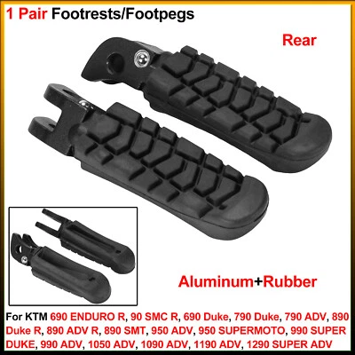 Reposapiés/escaleras traseros - para KTM 690 ENDURO R, 90 SMC R, 690/790 Duke, 1050 ADV Foto 1 de 4