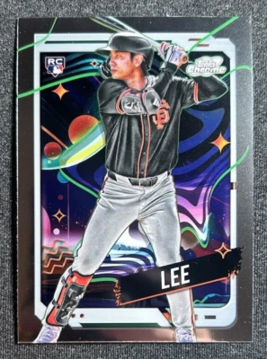 2024 Topps Cosmic Chrome - #110 Jung-Hoo Lee RC San Francisco Giants - Image 1 of 3
