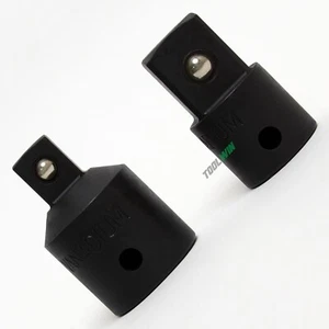 2 pc 3/4" to 1/2 inch Drive Socket Adapter Reducer Set Air Impact Tool - Picture 1 of 5